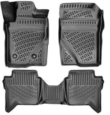 Set of 4 Car Mats Rubber VW Amarok II 2023 Umbrella