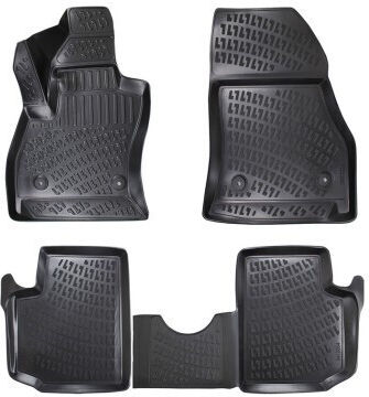 Set de covorașe auto din cauciuc pentru Fiat 500L 2013