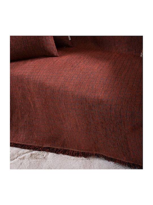 Teoran Lancaster Ριχτάρι Διθέσιου Καναπέ Chenille 180x250εκ. 05 52015615
