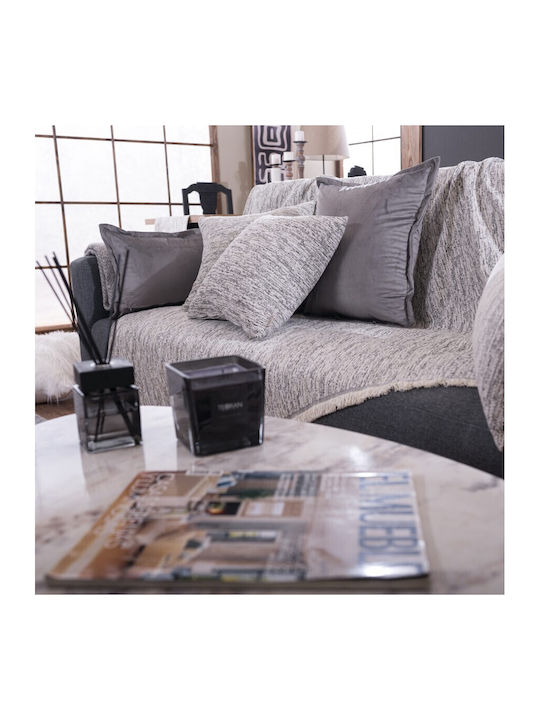 Teoran Nashville Ριχτάρι Πολυθρόνας Chenille 180x150εκ. 01
