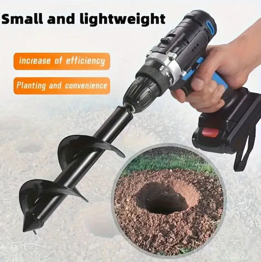 Garden Spiral Drill Zola Compatible Drill Bit Special Holes In Ground Steel 24x8 Cm