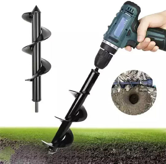 Garden Spiral Drill Zola Compatible Drill Bit Special Holes In Ground Steel 24x8 Cm