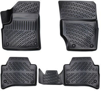 Set de covorașe auto din cauciuc pentru Volkswagen Touareg I 2002-2010