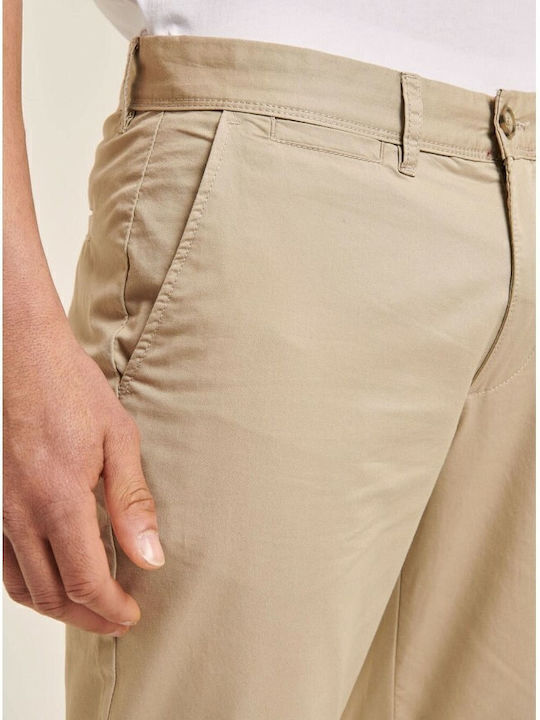 Trousers Chino in Slim Fit ecru