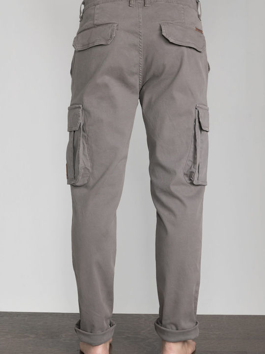 Cargo Men's Trousers Cargo Elastic Greene