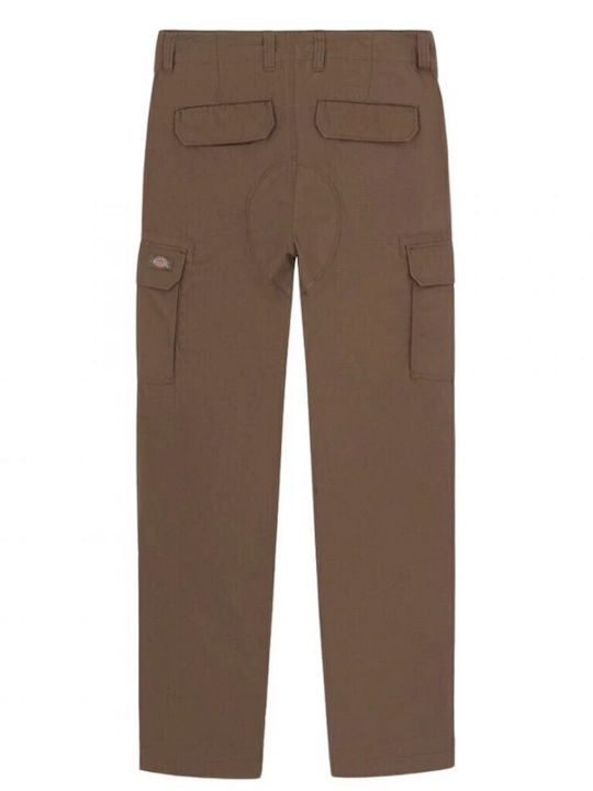 Millerville Trousers Cargo in Straight Line Brown Mushroom