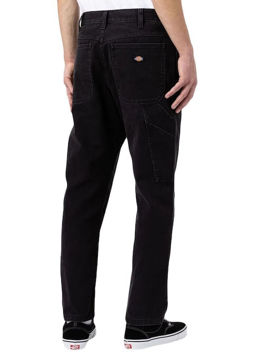 Dickies Duck Canvas Carpenter Trousers Black