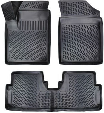 Set de covorașe auto din cauciuc pentru Peugeot Partner I Citroen Berlingo 1996-2013