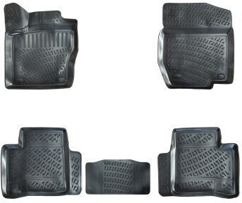 Set de covorașe auto din cauciuc tip disc Mercedes Clasa GLE Clasa M W164 II 2006-2011