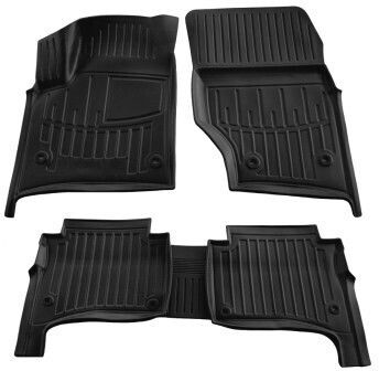 Set de covorașe auto din cauciuc tip disc pentru Volkswagen Touareg I 7L 2002-2010