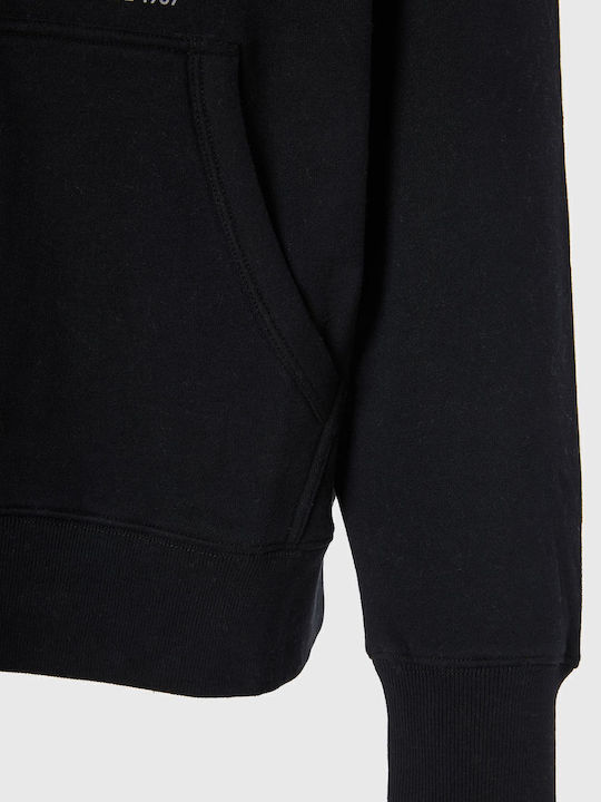 Sweatshirt with Hood Black