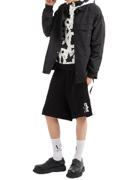 Sweatshirt mit Kapuze Schwarz