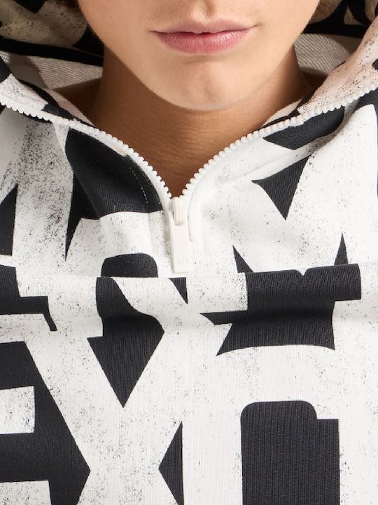 Sweatshirt mit Kapuze Schwarz