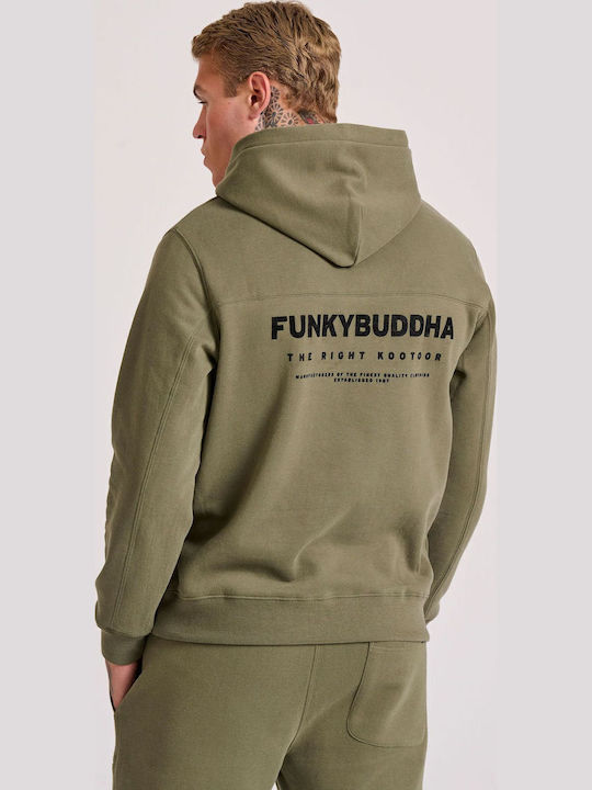 Sweatshirt mit Kapuze Khaki