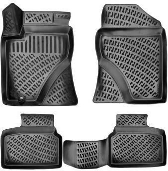 Set de covorașe auto din cauciuc tip disc pentru Toyota Avensis II 2003-2009