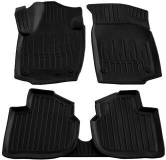 Set de covorașe auto din cauciuc pentru Skoda Rapid 2012-2019