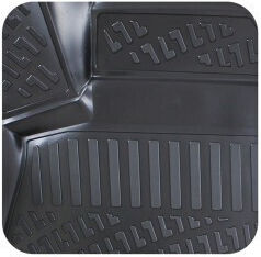 Set de 4 covorașe auto pentru Suzuki SX4 III S-Cross din cauciuc Umbrella Disk