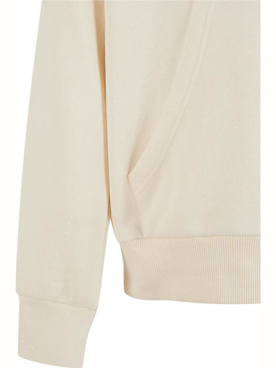 Kinder-Sweatshirt mit Ecru Kapuze