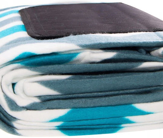 Blanket Set 200x200cm in Blue color