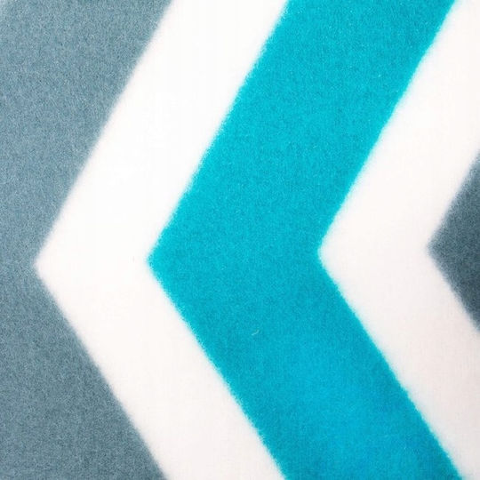 Blanket Set 200x200cm in Blue color