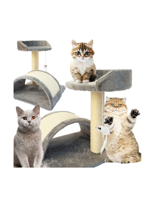 Котешко драскало Дъска Сив Подов 31x30см.