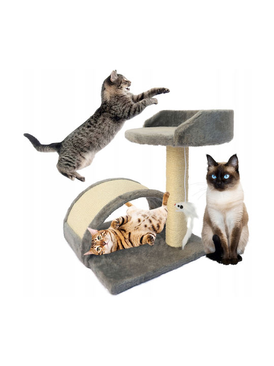 Котешко драскало Дъска Сив Подов 31x30см.