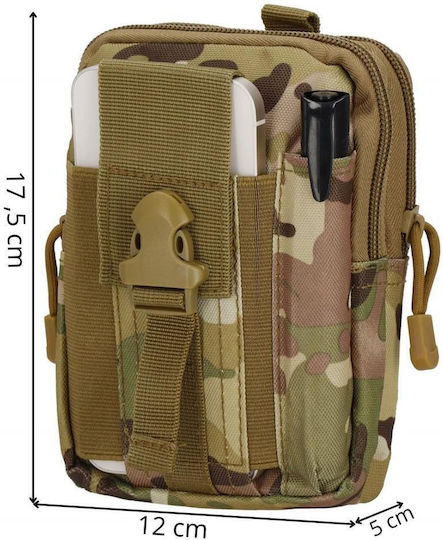 Militärische Tasche Taille aus Polyester Multicam