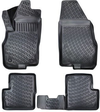 Set de covorașe auto din cauciuc pentru Fiat Punto III 2005-2018