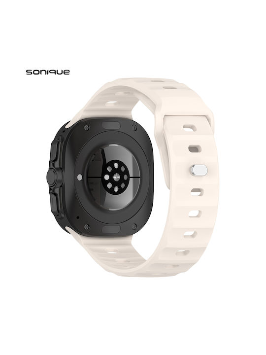 Sonique Armband Beige (Samsung Galaxy Watch 7 Ultra) Sonique Armband Beige (Samsung Galaxy Watch 7 Ultra)