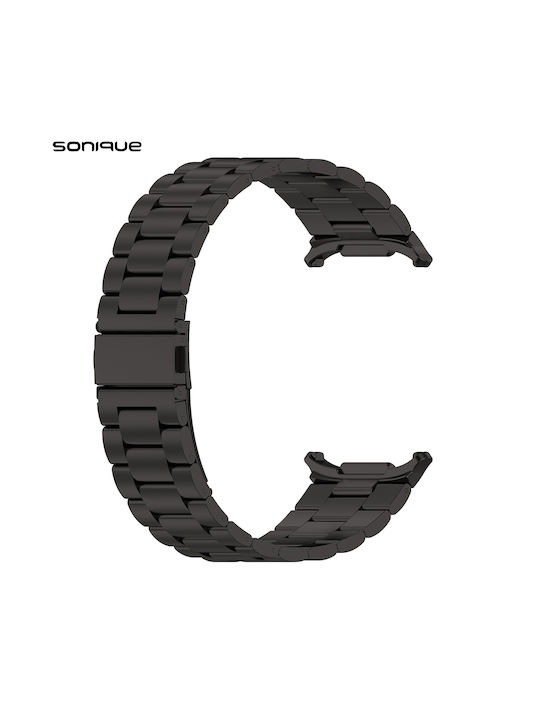 Sonique Λουράκι Ανοξείδωτο Ατσάλι Μαύρο (Samsung Galaxy Watch 7 Ultra)