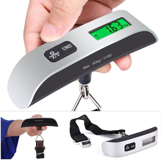 Mini Portable Scale Lcd Metal Silver