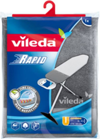 Vileda Rapid Покривка за гладене Сив 130x45см