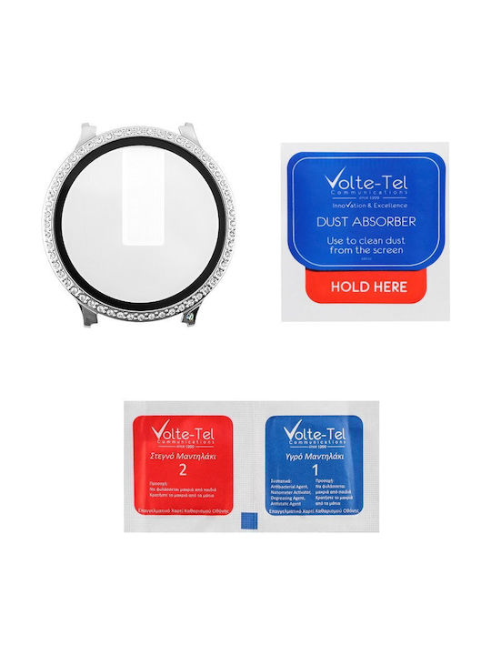 Volte-Tel Πλαστική Θήκη σε Ασημί χρώμα για Samsung Watch 7 40mm