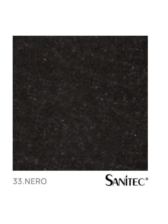 Sanitec Ultra Granite Drop-In Мивка от Синтетичен Гранит Ш79xД50см Неро