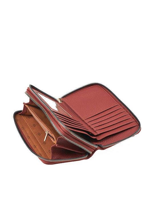 Large Women's Wallet Classic Burgundy