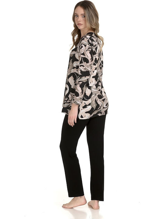 Zen by Daisy Winter Women's Pyjama Set Black