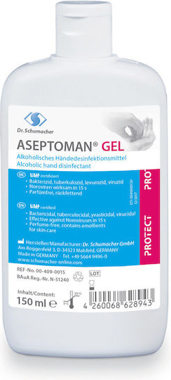 Dr. Schumacher Handdesinfektionsmittel Gel 1000ml Geruchlos