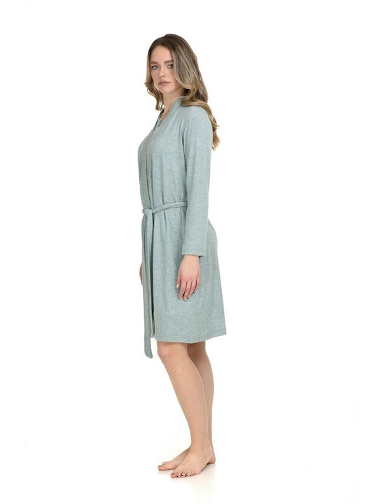 Zen by Daisy Winter Women's Robe Turquoise