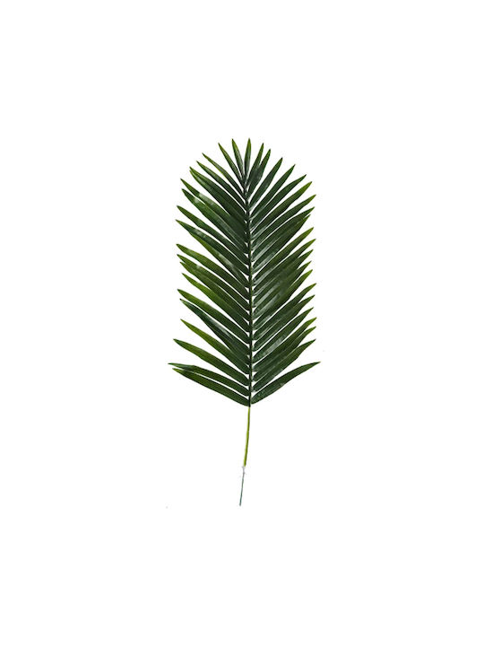 Artificial Decorative Branch Palm Tree Leaf Green 75cm Supergreens