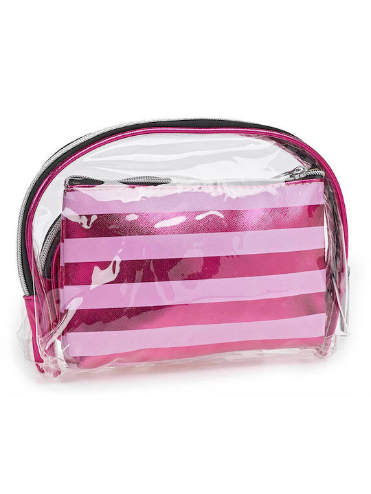 Verde Set Toiletry Bag with Transparency