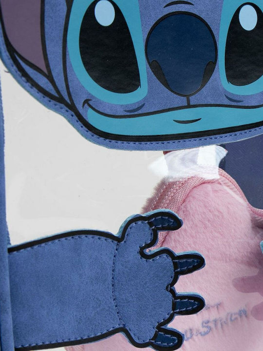 Kulturbeutel Disney Stitch in Blau Farbe 16cm