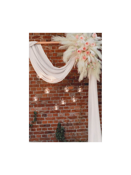 Τεχνητό Διακοσμητικό Κλαδί Pampas grass 45cm PartyDeco