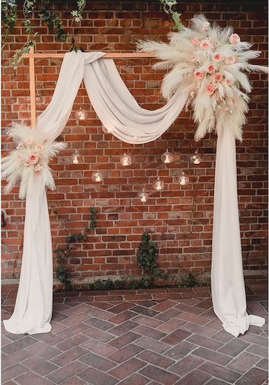 Ramură Decorativă Artificială Pampas Grass 45cm PartyDeco