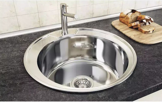 Freddo Sn9000 Ένθετος Νεροχύτης Inox Μ49xΠ49cm Γκρι Freddo Sn9000 Ένθετος Νεροχύτης Inox Μ49xΠ49cm Γκρι