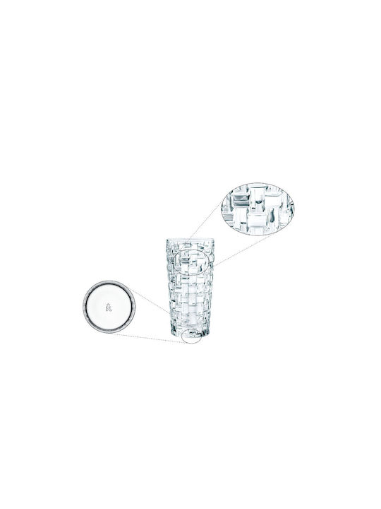 Nachtmann Set of Glasses Water made of Crystal in White Color 395ml 4pcs