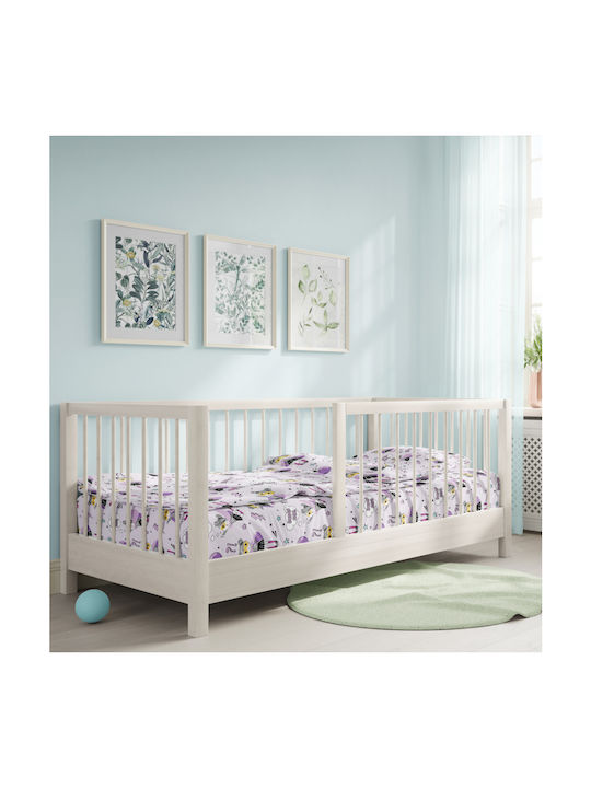 Cokitex Baby Sheets Set Crib Cotton Guitar Pink 125x175cm 3pcs