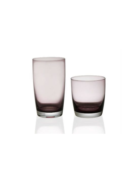 Cryspo Trio Irid Glass Water made of Glass in Purple Color 500ml 52.012.50