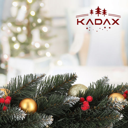 Kadax Коледна Снежна Светлинна Гирлянда Зеленa Kadax Коледна Снежна Светлинна Гирлянда Зеленa