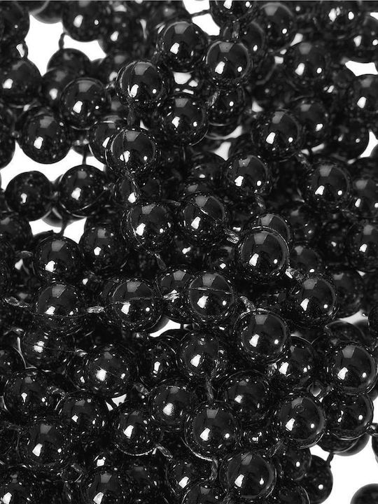 Crăciun Ghirlande Plastică Negru 1buc