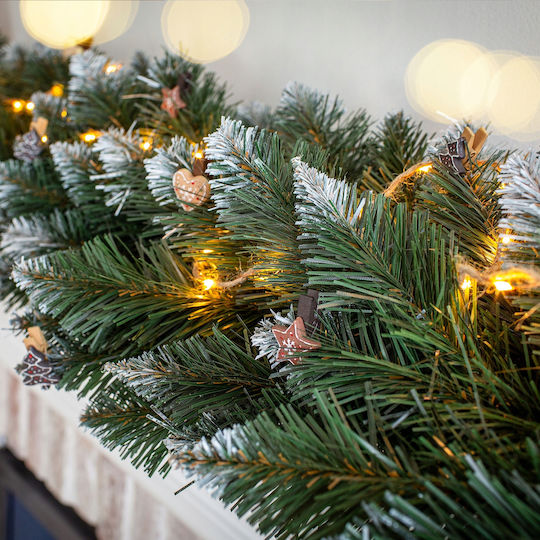 Kadax Weihnachtliche Girlande Plastik Grün 1Stück